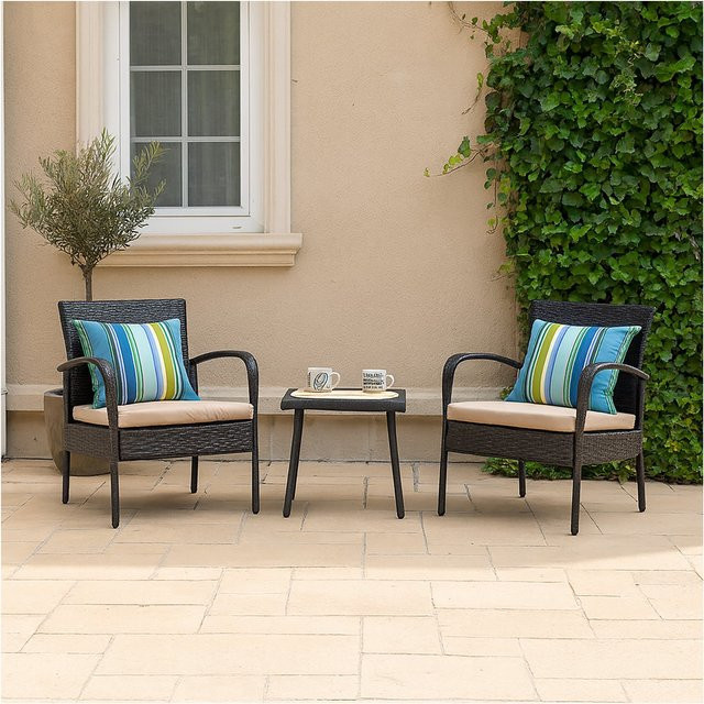 HTI-Line Terrassenmöbel Neapel Tisch- und Stuhlgarnitur für Garten und Freien Bereich - Bild 1