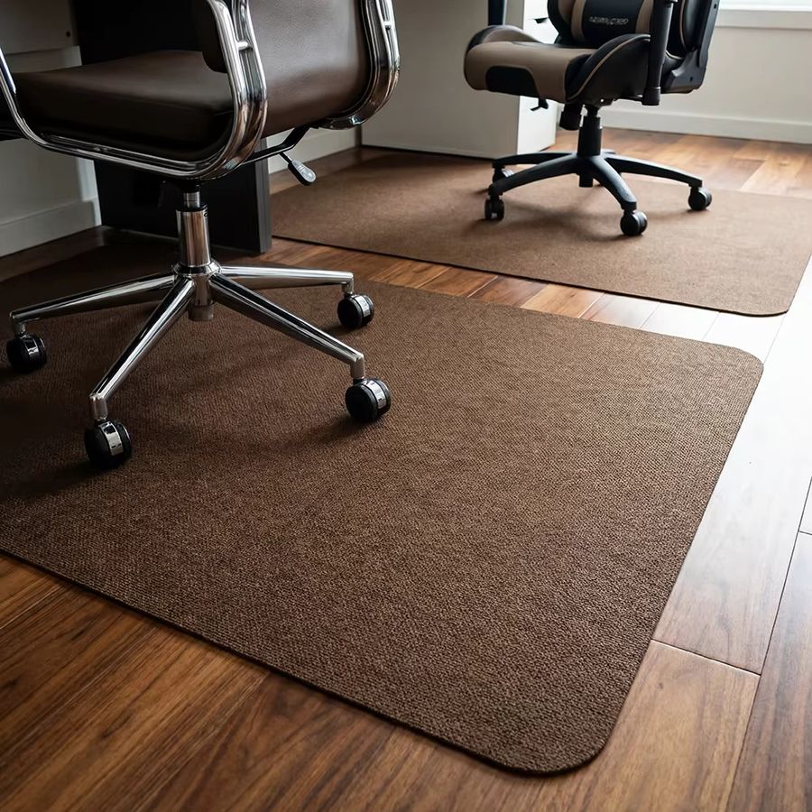 DHDH Bürostuhlunterlage Rutschfester Teppich Bodenschutz für Gaming-Drehstühle B/B: 90 x 120 cm - Bild 2