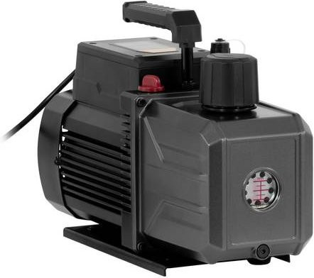 PCE Instruments zweistufige HVAC Vakuumpumpe PCE-RVP 240 in Schwarz mit 135 l/min, 1/4 Zoll und 3/8 Zoll Anschlüssen, 0,51 PS und 370W - Bild 1