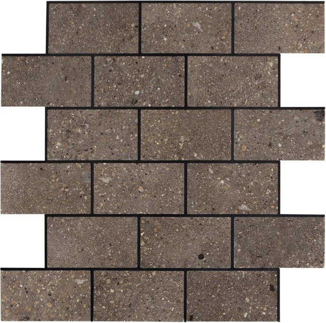 Dalsys Selbstklebende Fliesen in Steinoptik Natur Braun, 11 Stück mit 0,87 m² Abdeckung - Bild 1