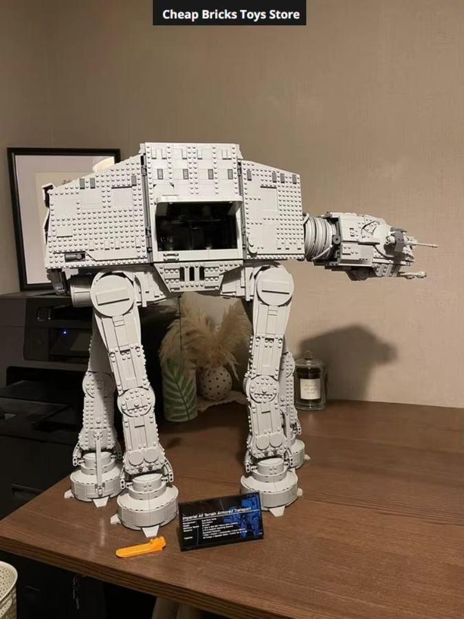 Potdemiel Imperial Walker, Bausteine, 6.782 Teile, Militärfahrzeug-Modell - Bild 4