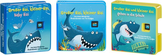Little Tikes Story Dream Hör-Geschichte Großer Hai, Kleiner Hai Kollektion, ab 3 Jahre - Bild 1