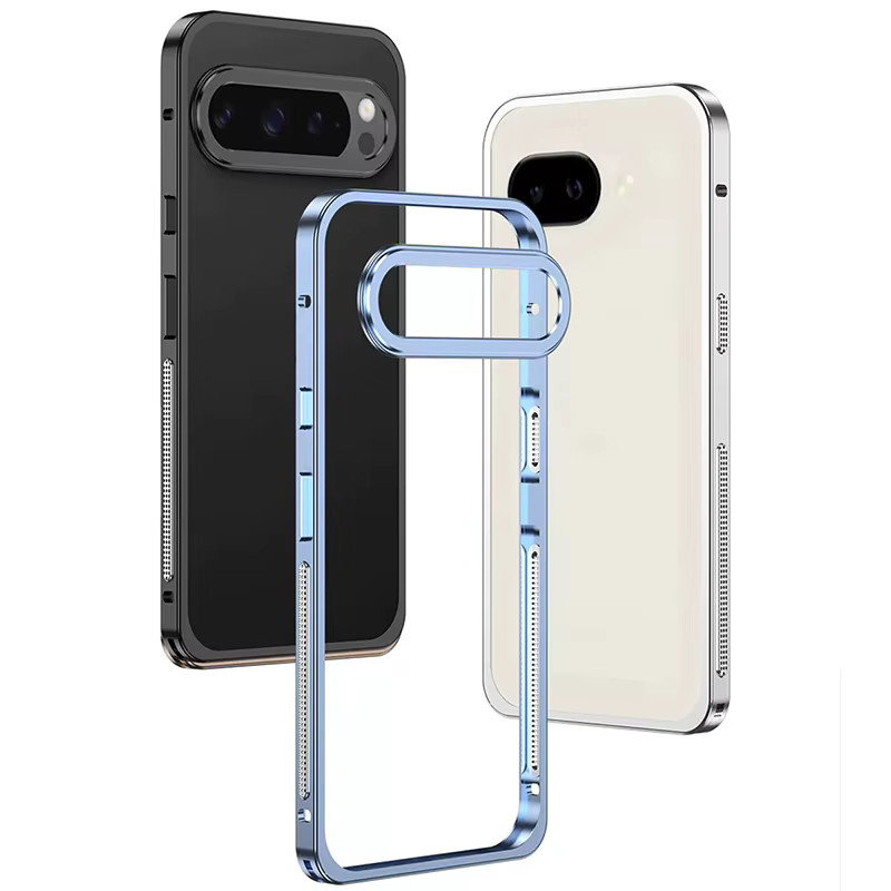 Stoßfeste Handyhülle mit Wärmeableitung und Kameraschutz für Google Pixel 10 Pro XL, 9 Pro XL und 8 Pro, Farbe: Schwarz - Bild 2