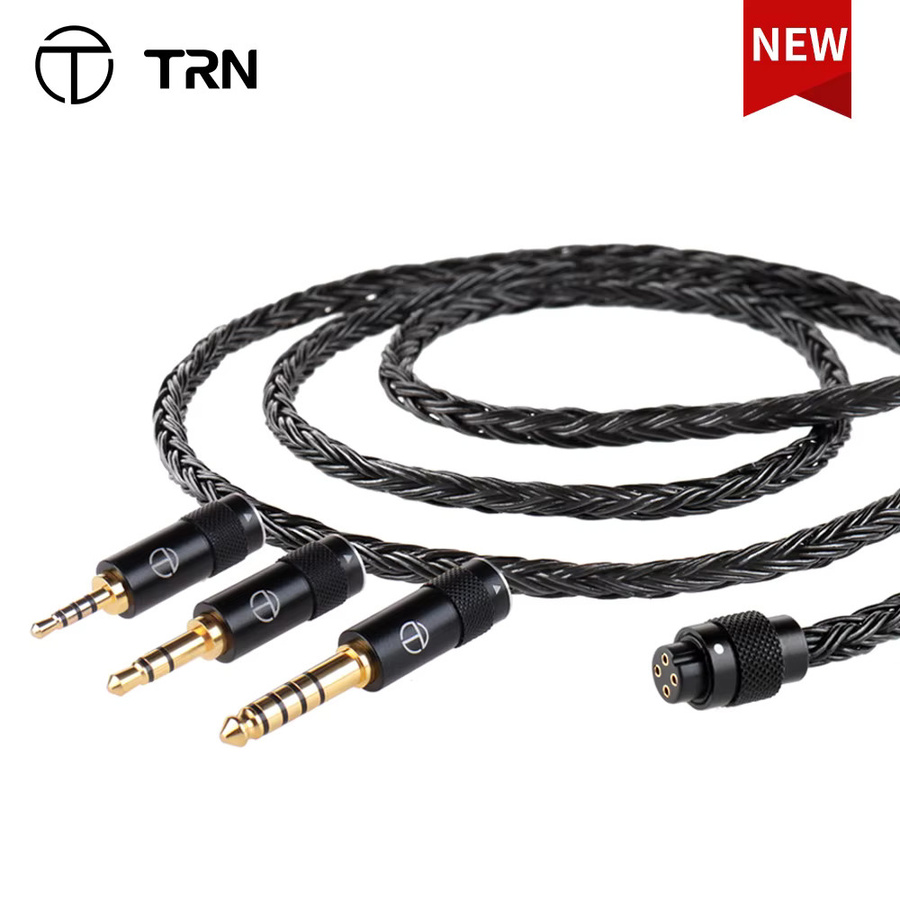 TRN T2 Pro In-Ear Kopfhörer mit 16 Kernen, versilbertes Kabel für High Fidelity, erhältlich in Grau, Schwarz oder Silber, kompatibel mit MMCX oder 2Pin Steckern - Bild 2