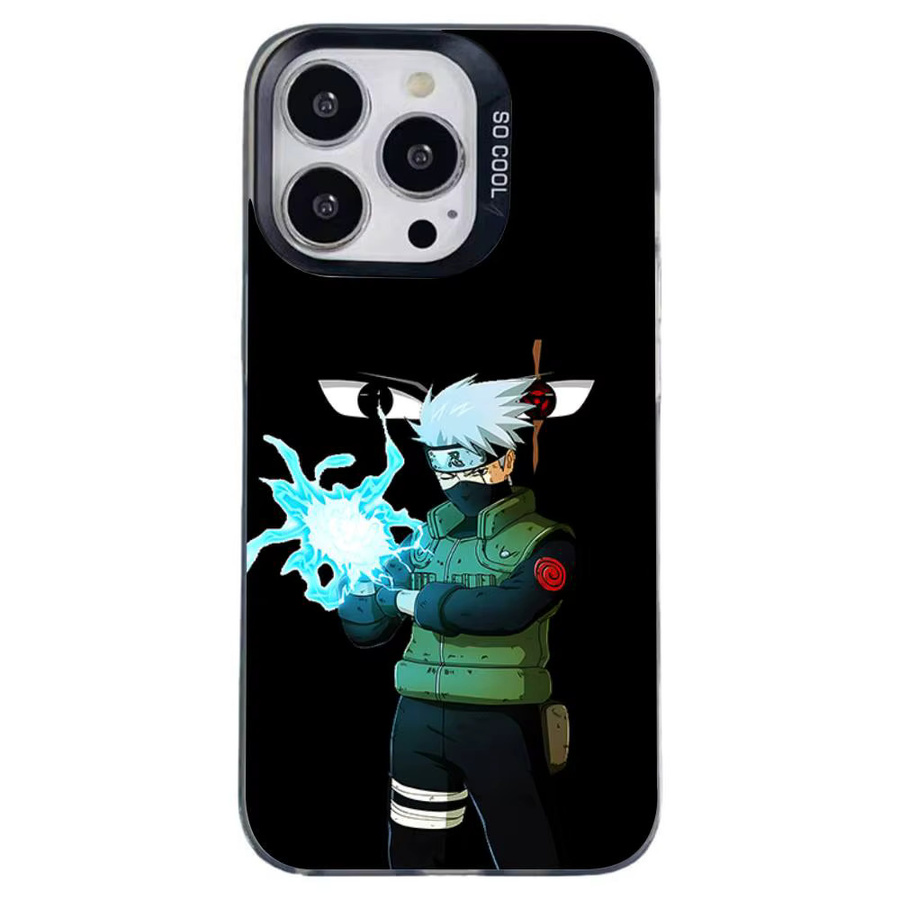 Naruto Sharingan Handyhülle für Apple iPhone 11 12 13 14 15 16 17 Pro Max Plus Mini Bunt - Bild 6