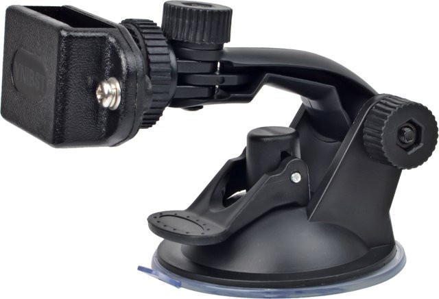 YNIBST Vakuum-Saugnapf-Halterung für Handfunkgeräte und Walkie Talkies, Schwarz, Verstellbare Fahrzeughalterung für das Auto - Bild 1