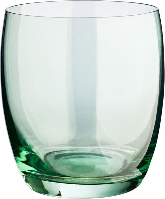 VEGA Wasserglas Amantea Crystal in Grün, 450 ml, 6er Pack - Bild 1