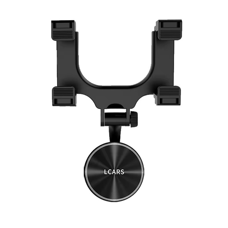 LCARS Magnetische Auto-Handyhalterung in Schwarz, Verstellbarer Anti-Vibrations-Rückspiegelständer für dein Fahrzeug - Bild 4