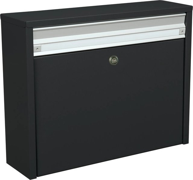 MEFA Briefkasten Minuett Schwarz B/T/H: 31,9 x 39,9 x 13,3 cm - Bild 1