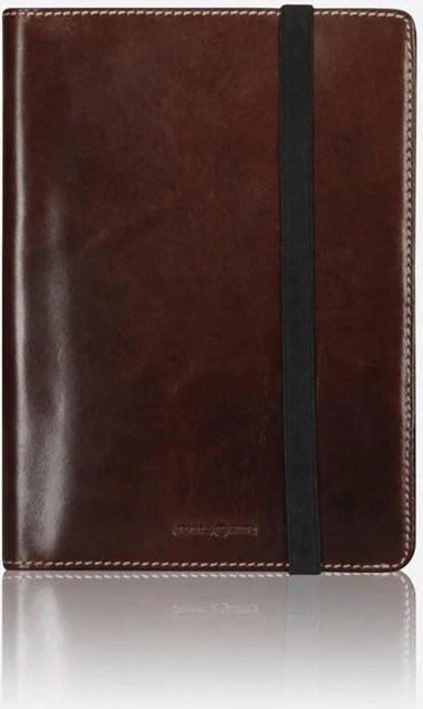 Jekyll & Hide A5 Notizbuchcover aus Leder in Mocha Braun - Bild 1