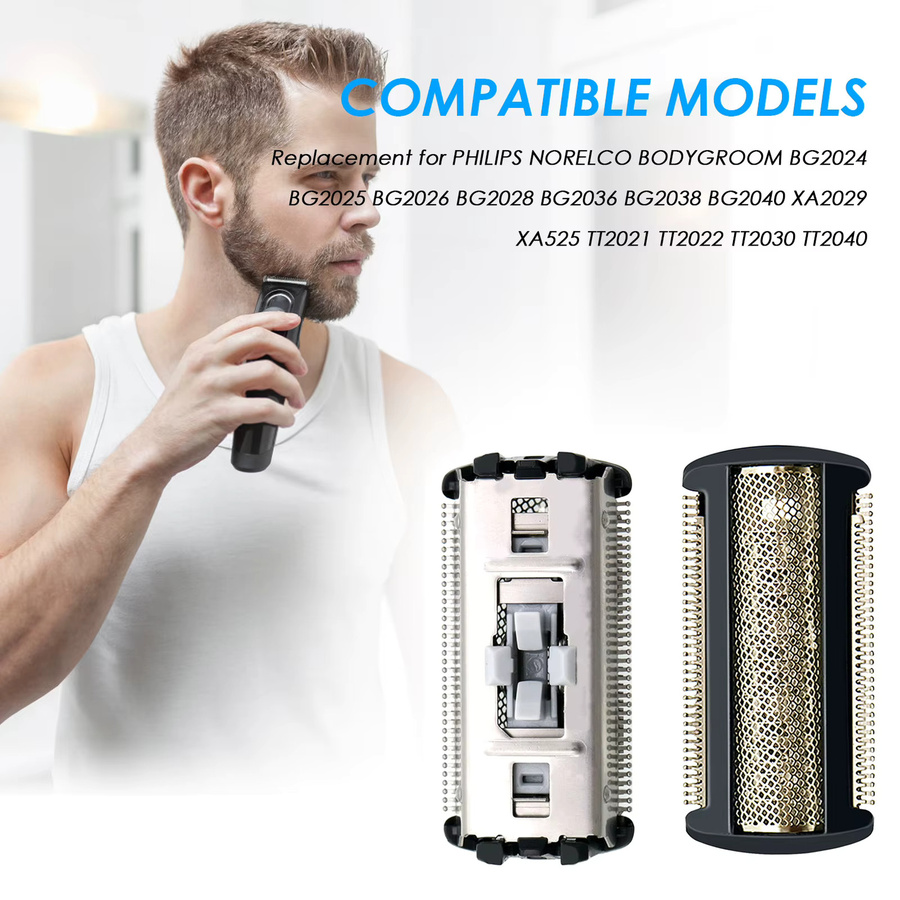 No-Relco Ersatzschneider für Philips Body Groomer, Unisex - Bild 2