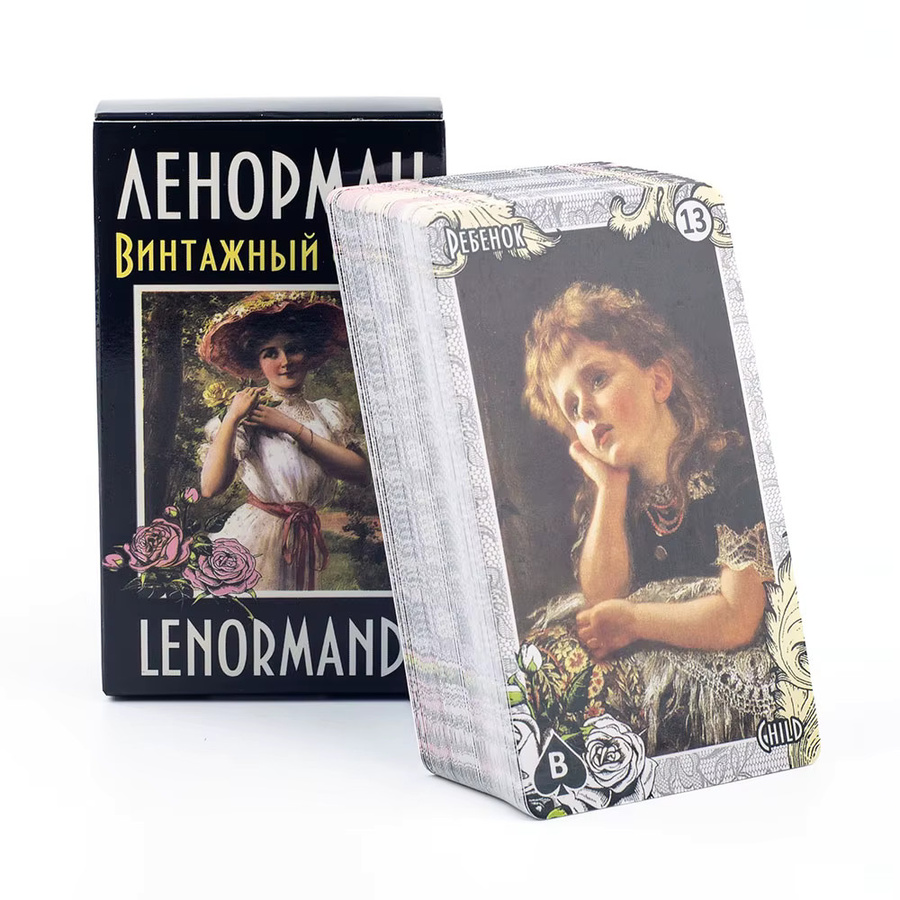 LENOIRMANN Lenormand Oracle, russische Visionen, Tarot, 72-teiliges Set - Bild 2