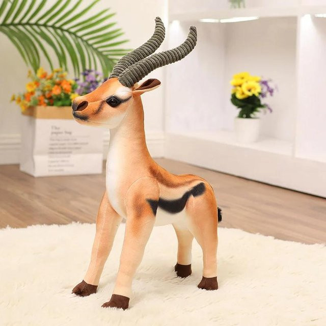 Yiran toy Antilope Plüschtier, 43cm, braun - Bild 1