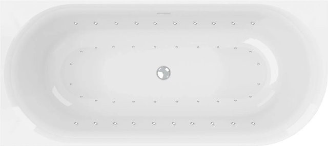 Ottofond Whirlpool Mince Corner R mit Light- & Silent-System in Weiß, B: 180 cm, T: 80 cm - Bild 1