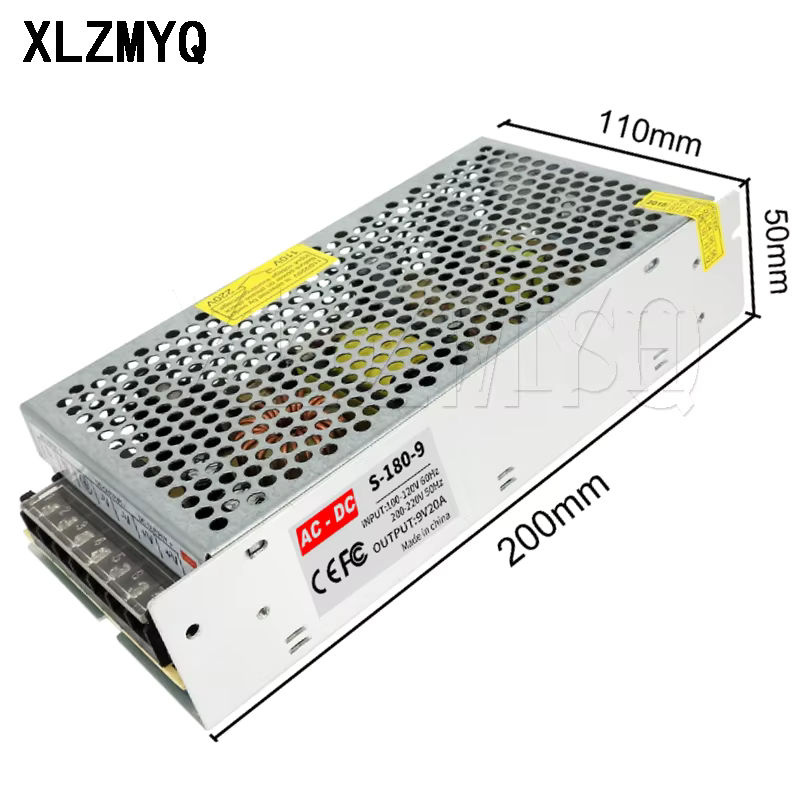 XLZMYQ Beleuchtungstransformator Netzteiladapter AC110V-220V zu DC 3V 6V 9V für LED-Streifen und Treiber - Bild 2