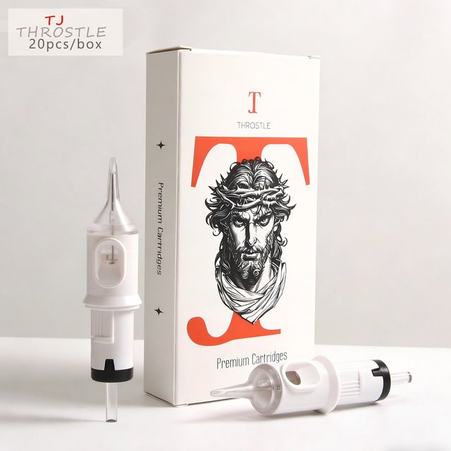 TJ THROSTL Einweg-Tattoo-Nadelmodule Bugpin 3RL 0,3mm, 20 Stück - Bild 1