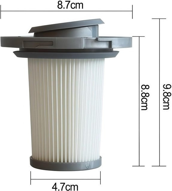 Rowenta ZR009006 Waschbarer Ersatzfilter für X-Force Flex 8,60 Cordless Akku-Staubsauger in Weiß - Bild 1