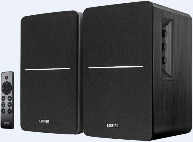 Edifier R1280DBs Aktivlautsprecher Schwarz mit Bluetooth, Optisch und 3,5 mm Klinke, 42 W - Bild 1