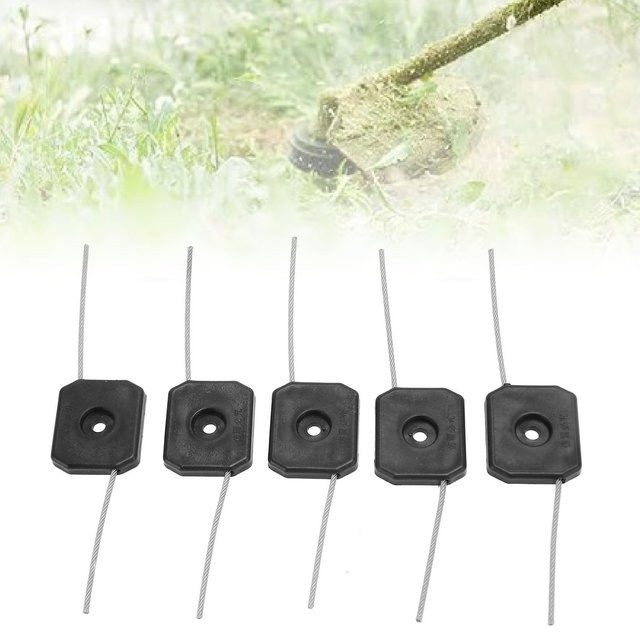 Aramox Ersatz-Trimmerkopf für Rasentrimmer in Schwarz mit 150 mm Durchmesser und Trimmerleine - Bild 1