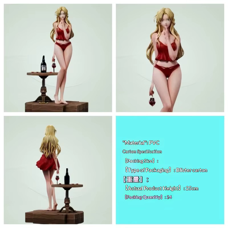 Bandai Case Closed Vermouth, Anime-Figur, Kunststoff, 25cm - Bild 2