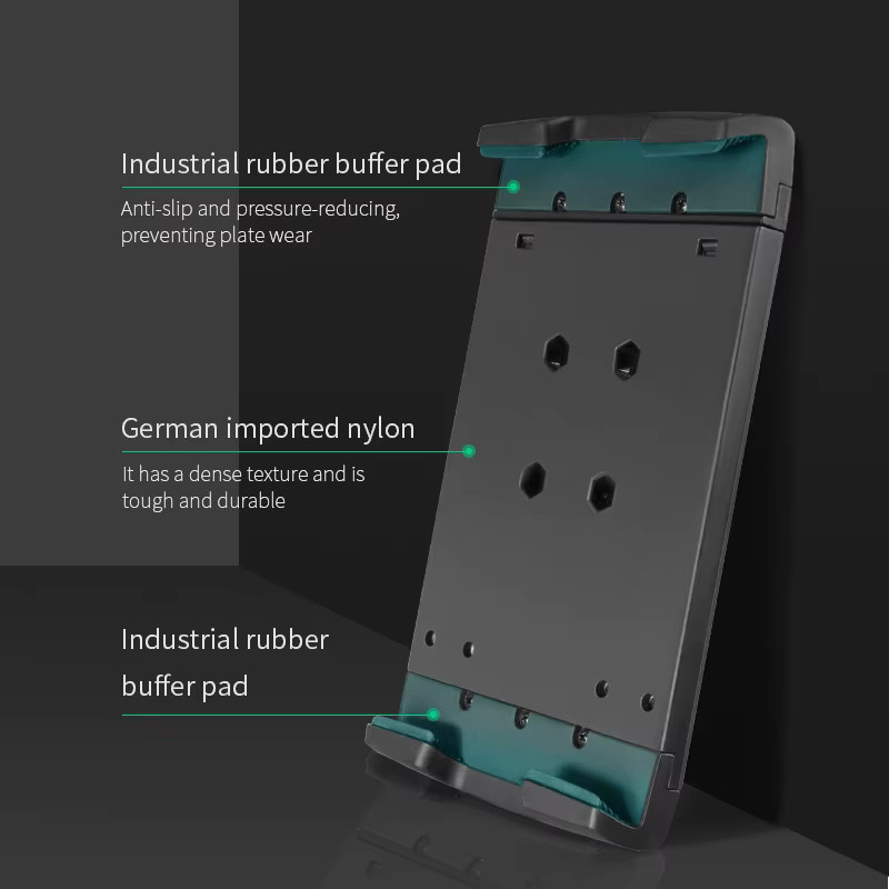 VINmounts Tablet-Halterung für Fahrzeuge, Schwarz, kompatibel mit 8-13 Zoll Tablets (Länge: 195-260 mm, Dicke: 3-13,5 mm) - Bild 2