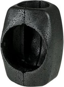 Grundfos Wärmedämmschale Alpha2 Rp 1 in Schwarz für Einzelpumpen mit 130 mm Durchmesser - Bild 1