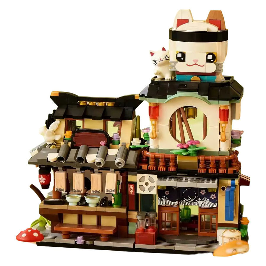 doinbby Japanische Izakaya-Architektur Bausteine, 789 Teile - Bild 7