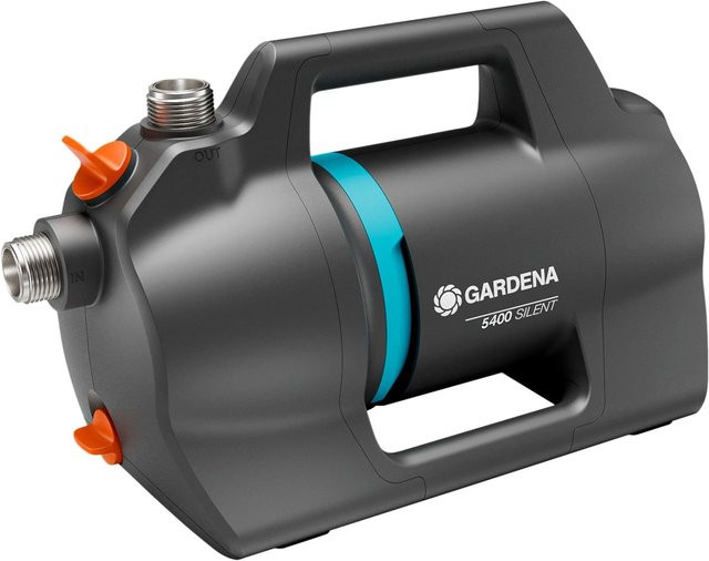 Gardena Gartenpumpe 5400 Silent aus Edelstahl - Bild 1