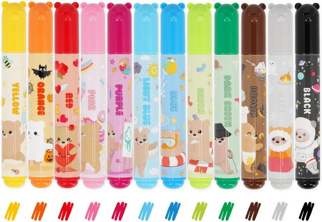 Legami Marker-Set Teddy Friends in Multicolor - Bild 1