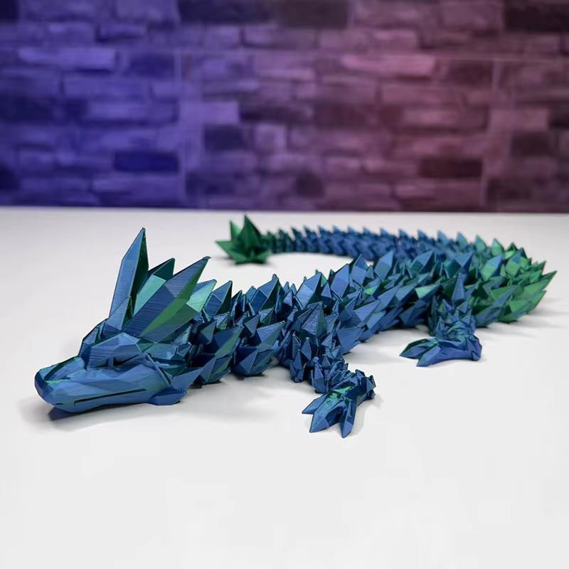 Yiran Furniture Drache 3D-gedruckte Bastelstatue 60cm - Bild 2