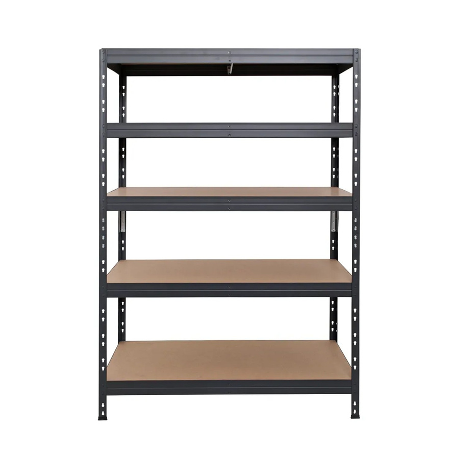 Ar Shelving Rivet Schwerlastregal mit 5 Böden in Anthrazit, H x B x T: 180 x 120 x 60 cm - Bild 2