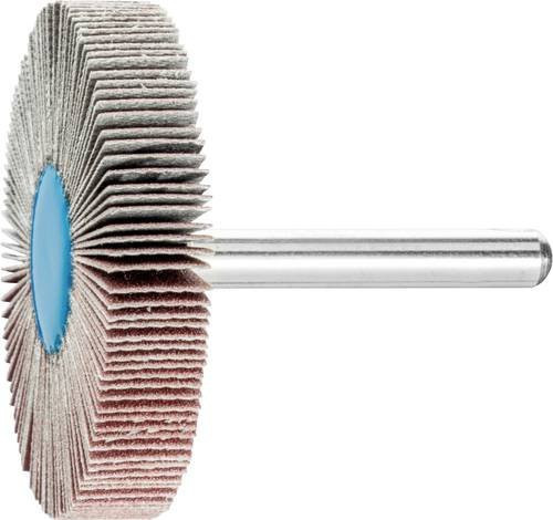 PFERD Korund Fächerschleifer A240 Durchmesser: 50 mm, Breite: 10 mm, Schaft-Durchmesser: 6 mm, 10 Stück - Bild 1
