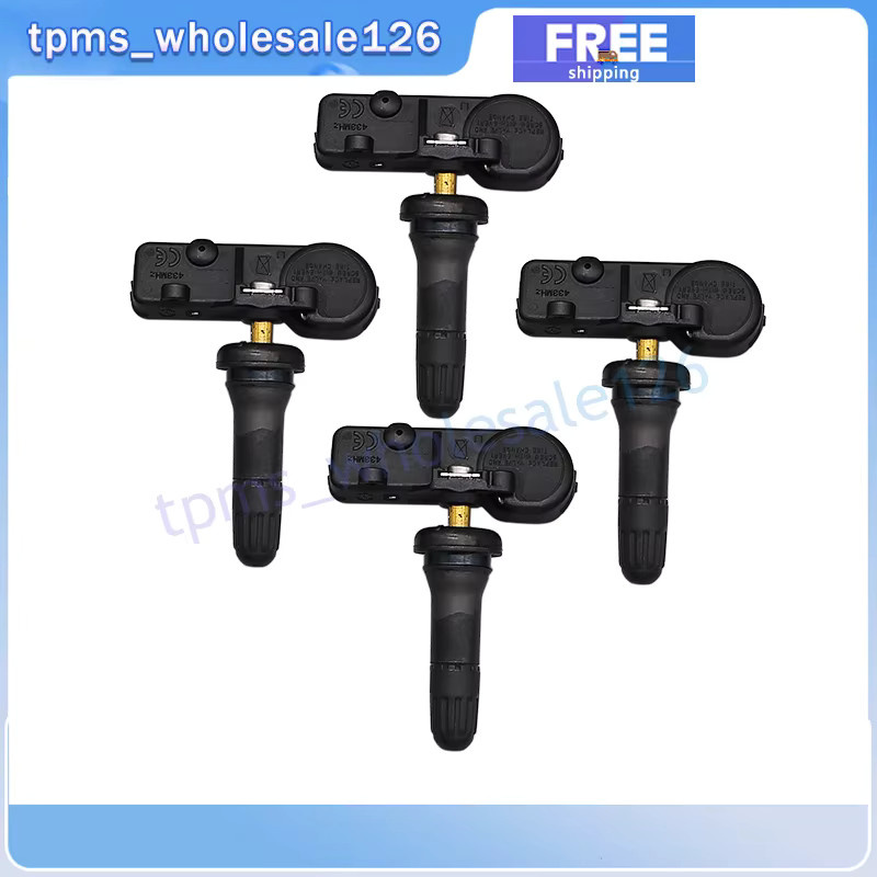 GANGLE Reifendruck Kontrollsystem TP3040001 für BAIC EH Serie EX3 EX5 Senova CC D50 D70 X35 X55 X65, 4er Set TPMS 433MHz, Schwarz - Bild 3
