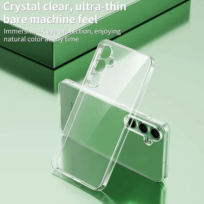 Samsung Galaxy Silikon Soft Clear Ultra Schutzhülle für verschiedene Modelle in Transparent - Bild 2