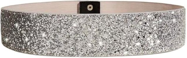 Taillengürtel Strass, silber, Damen - Bild 1