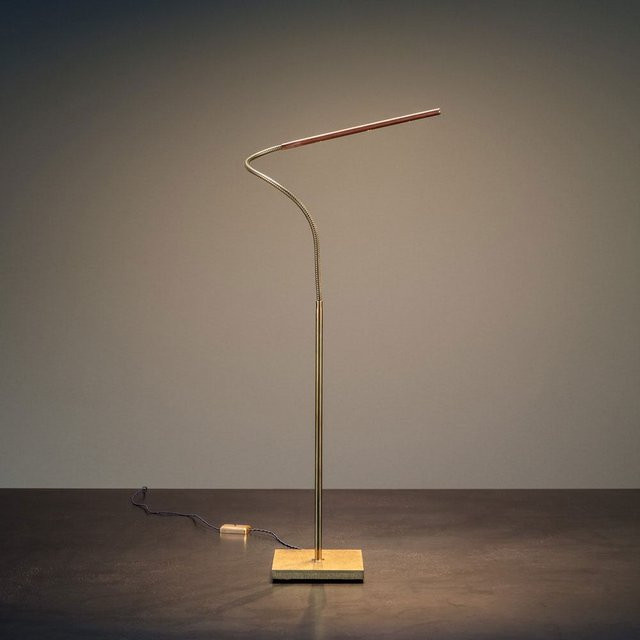 Catellani & Smith Lola T LED-Tischleuchte aus Metall in Gold/Messing und Kupfer, dimmbar und verstellbar - Bild 1