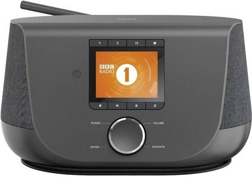 Hama DIR3300SBT Internetradio mit DAB+, FM, Bluetooth und WLAN in Schwarz - Bild 1