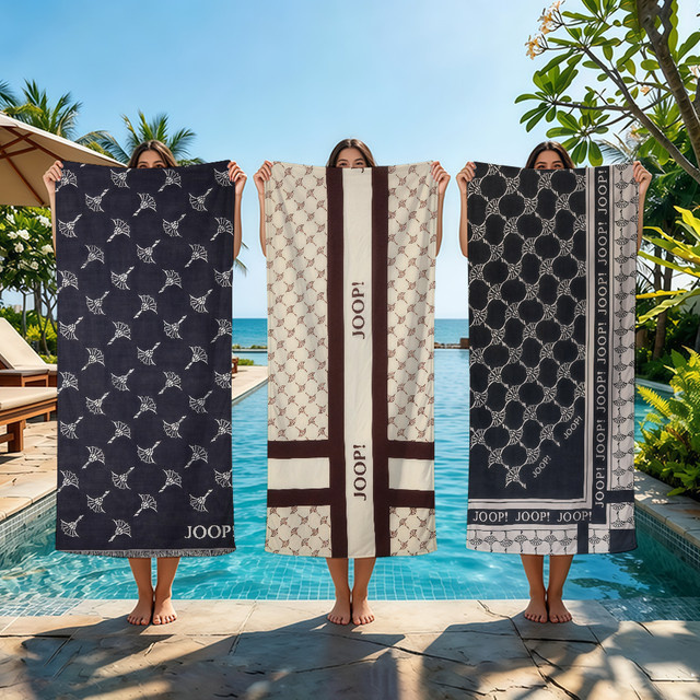 J-JOOPES-s Übergroßes Strandtuch, schnelltrocknendes und saugfähiges Handtuch für Damen und Herren - Bild 1