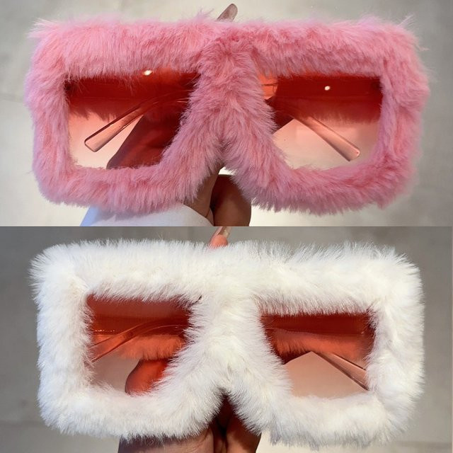 KAMMPT Sonnenbrille, quadratisch, Vollrand, pink, Damen - Bild 1