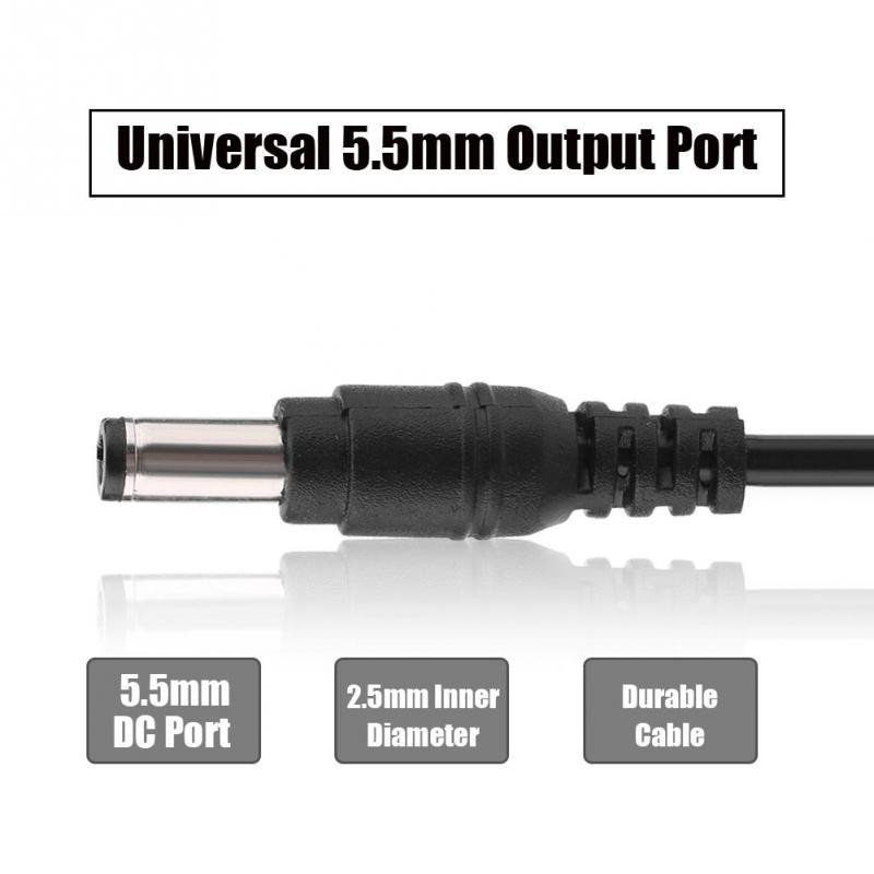 Aamazing Ladegerät Netzteil Adapter für Lithium-Ionen-Batterien mit UK-Stecker, Schwarz - Bild 6