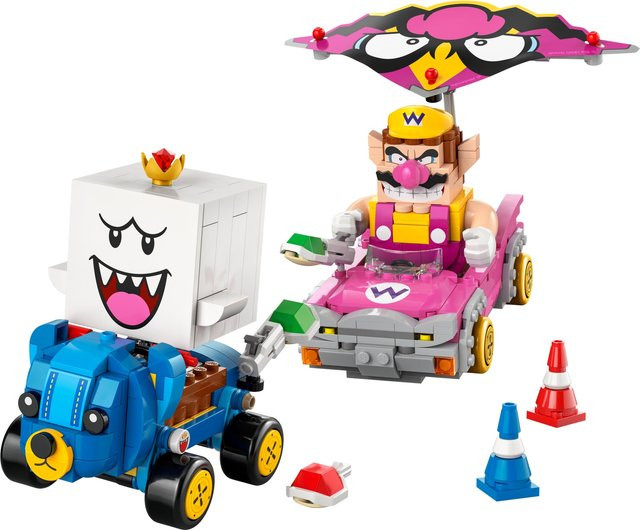 LEGO Super Mario Mario Kart Wario & König Buu Huu Spielset ab 8 Jahren - Bild 3