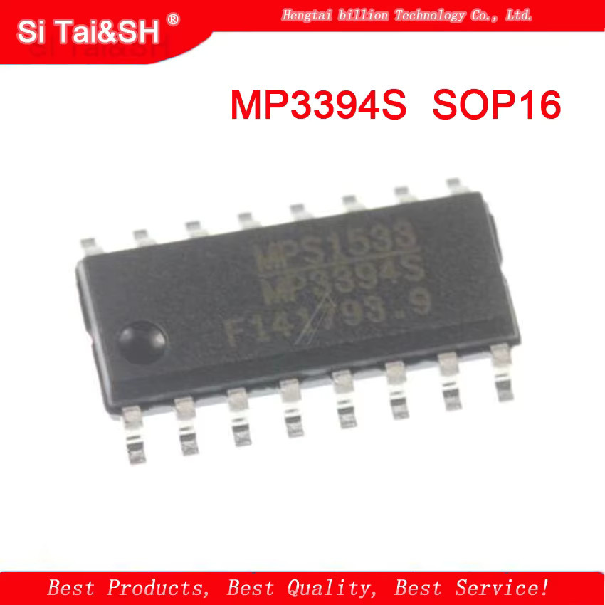 5er-Set Si Tai&SH MP3394S SOP-16 LCD Power-Management-Chip in Schwarz - Bild 2