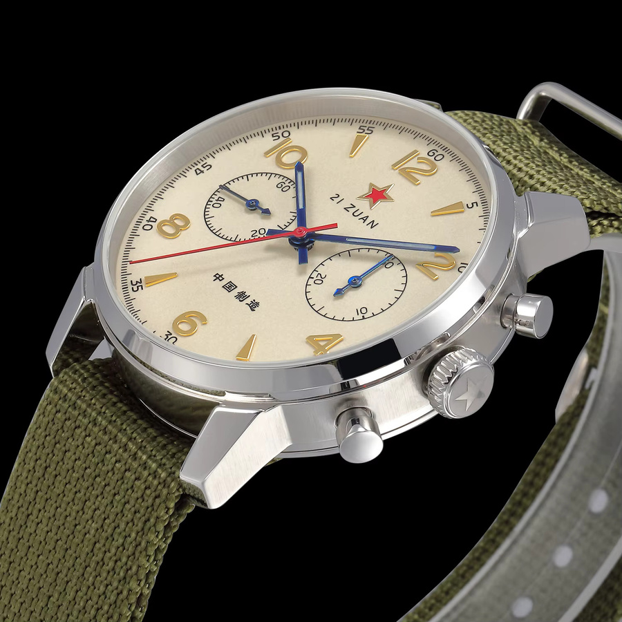 TOPHILL Chronograph, Automatik, Edelstahl, 40 mm, Herren - Bild 4