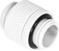 Alphacool Eiszapfen Doppelnippel drehbar G1/4 AG auf G1/4 AG, White - Bild 1