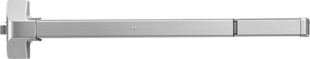 Buying Solutions MB Panikstange aus Edelstahl in Silber für Notausgangstüren mit doppeltem Verriegelungsbolzen, Breite: 78,8 cm - Bild 1