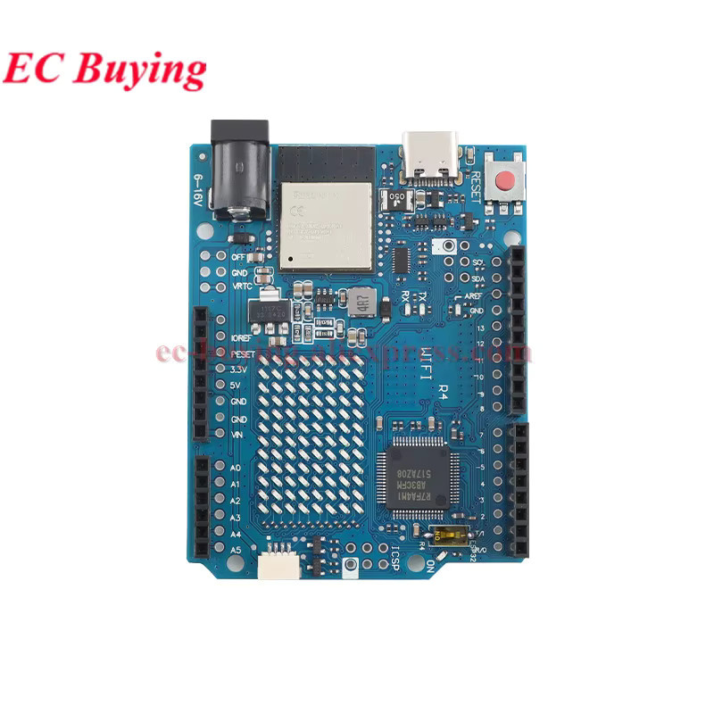 EC Buying R4 Minima WiFi Entwicklungsboard RA4M1 Mikrocontroller Programmierlern-Kernplatine Modul für Arduino in Blau - Bild 2