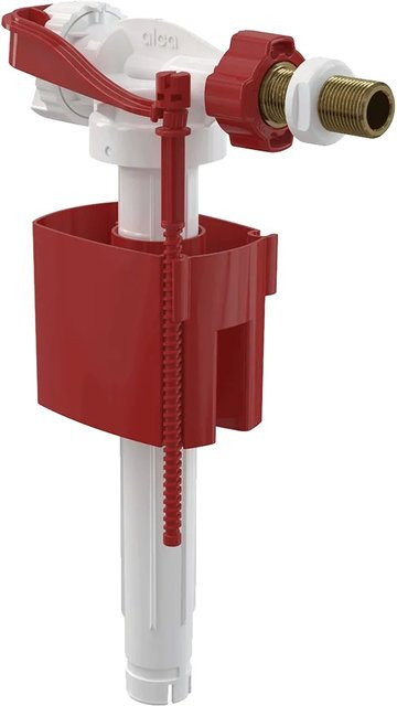 Alcadrain Füllventil A160-3/8 Zoll für Keramik-Spülkasten mit seitlichem Zulauf und Metallgewinde in Weiß und Multicolour - Bild 1