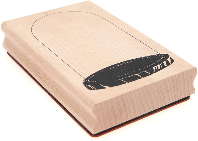 Rico Design Paper Poetry Maxi-Stempel Glasglocke, B/H: 7,5 x 12 cm - Bild 2