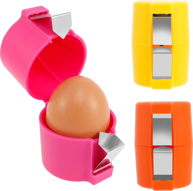Willstar Ei Separator Set aus Kunststoff, 3er Pack Eier Trenner für die Küche zum Backen und Kochen - Bild 1
