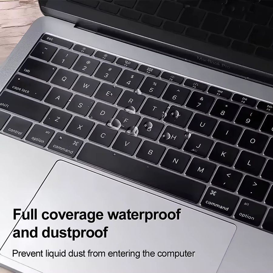 Transparente Ultradünne TPU Tastaturabdeckung für Apple MacBook Air und MacBook Pro - Bild 4
